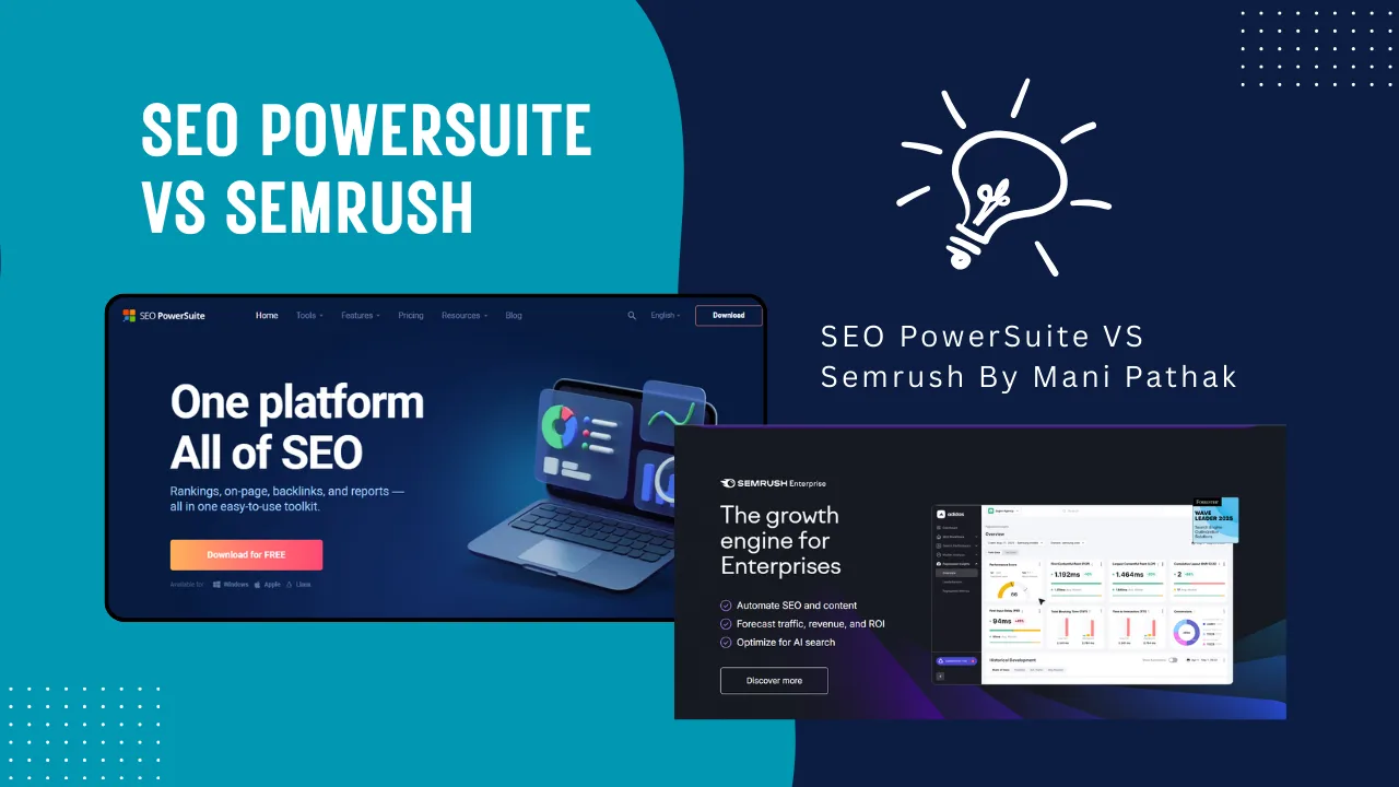 SEO PowerSuite vs SEMrush: Full Comparison of Features & Pricing (2025)