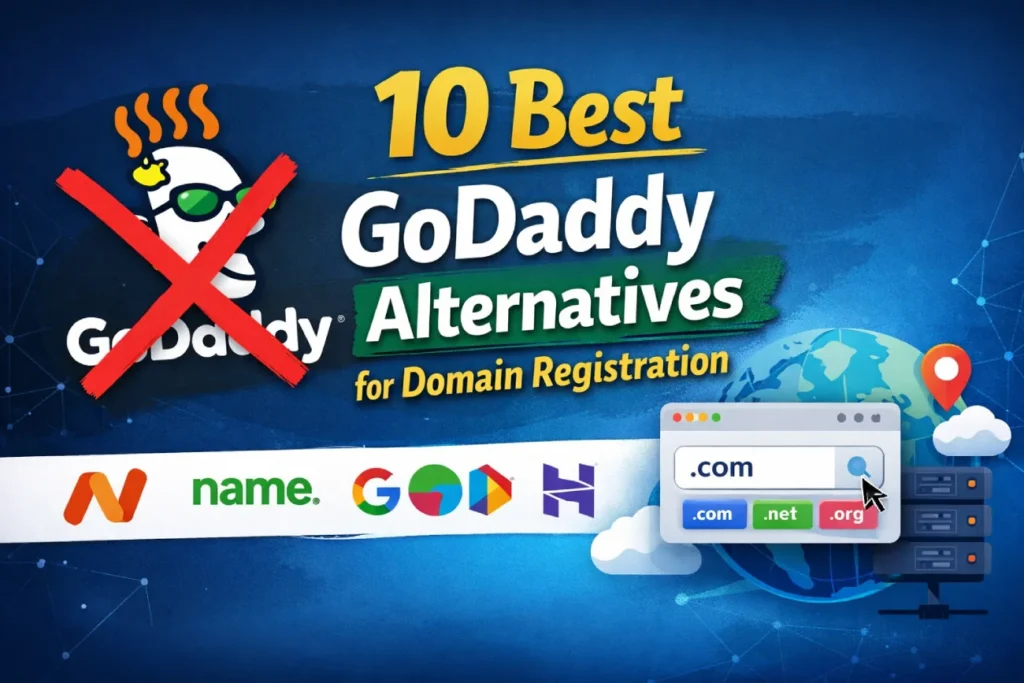 10 Best GoDaddy Alternatives for Domain Registration (and Hosting)