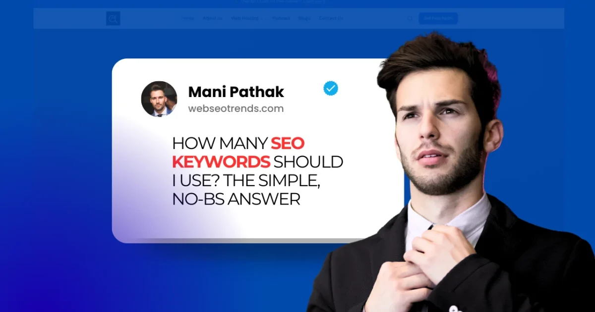 How Many SEO Keywords Should I Use? The Simple, No-BS Answer